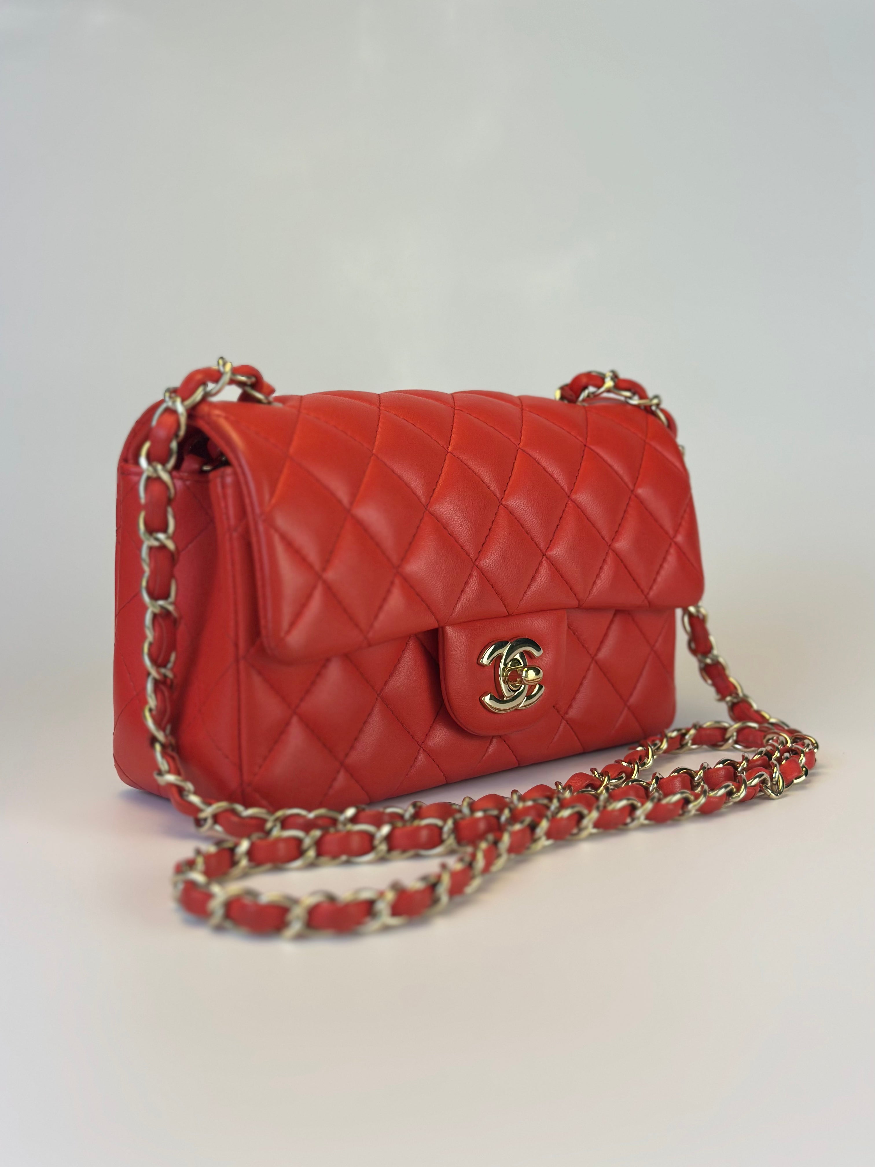Chanel Mini Rectangular Classic Flap Shoulder Bag
