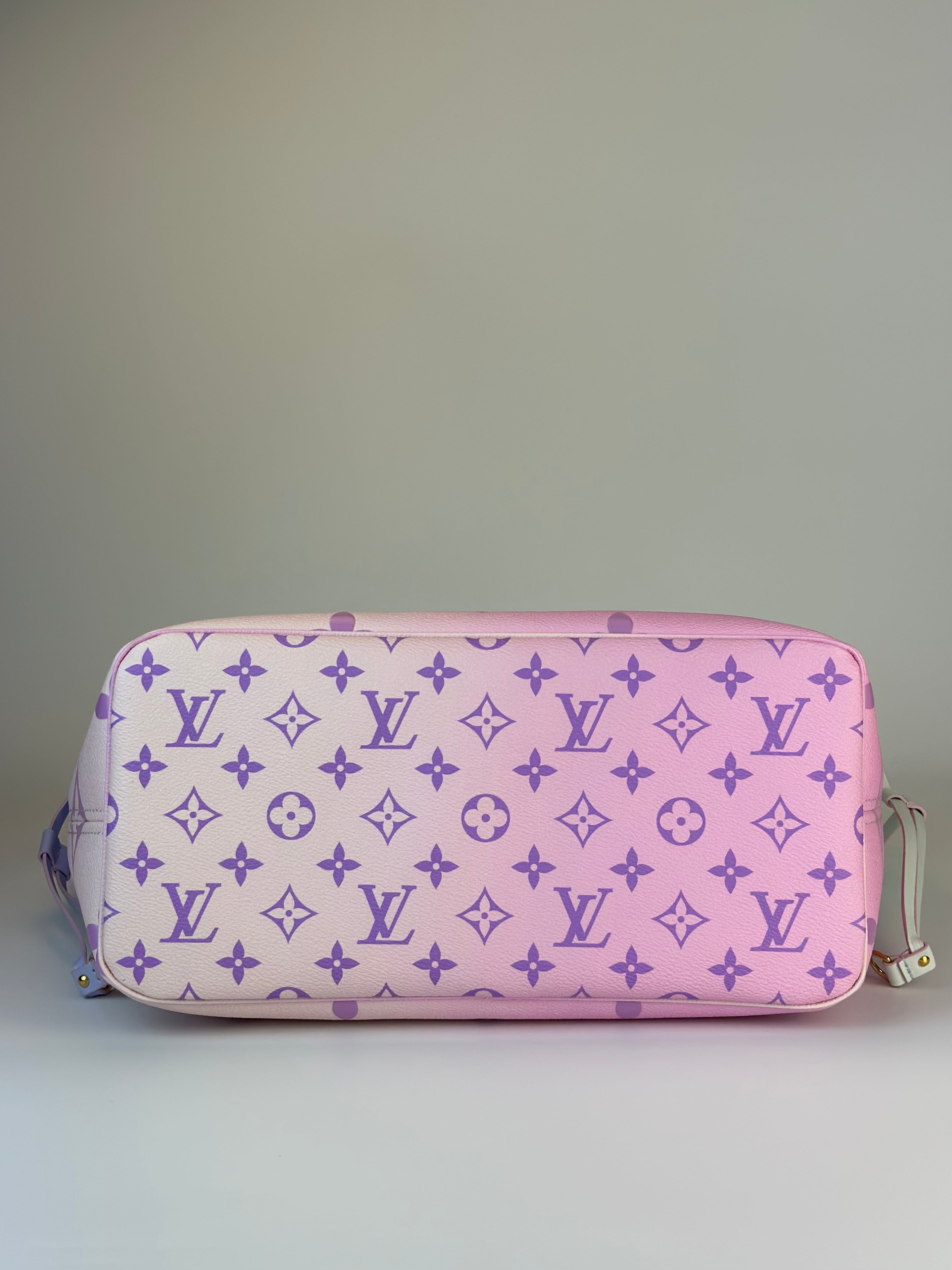 Louis Vuitton Neverfull MM Sunrise Pastel Tote Bag
