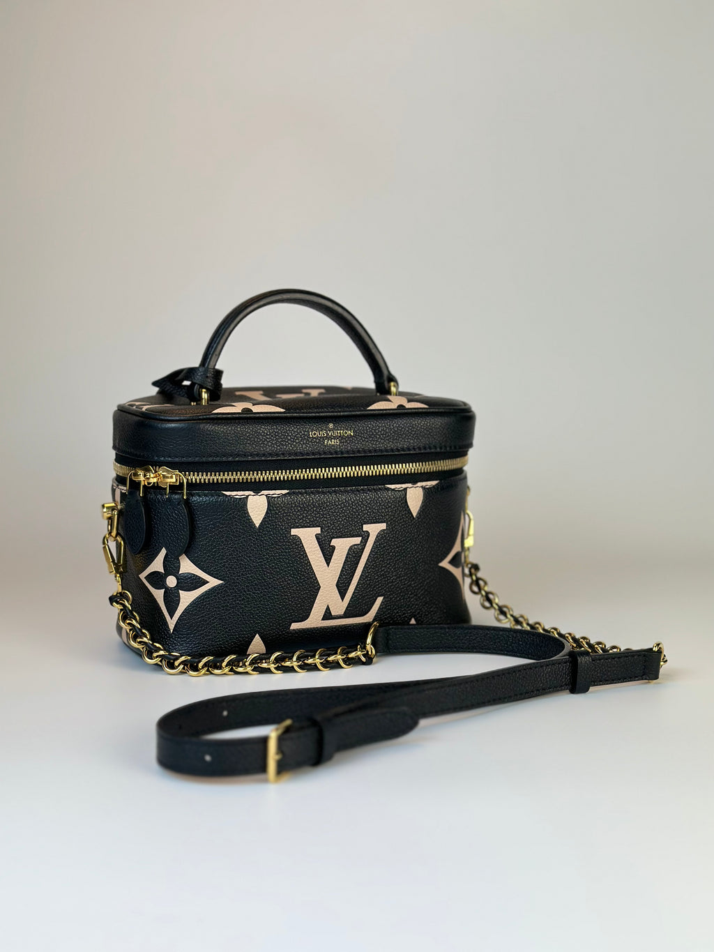 Louis Vuitton Monogram Ink Vanity Pm Black 564291