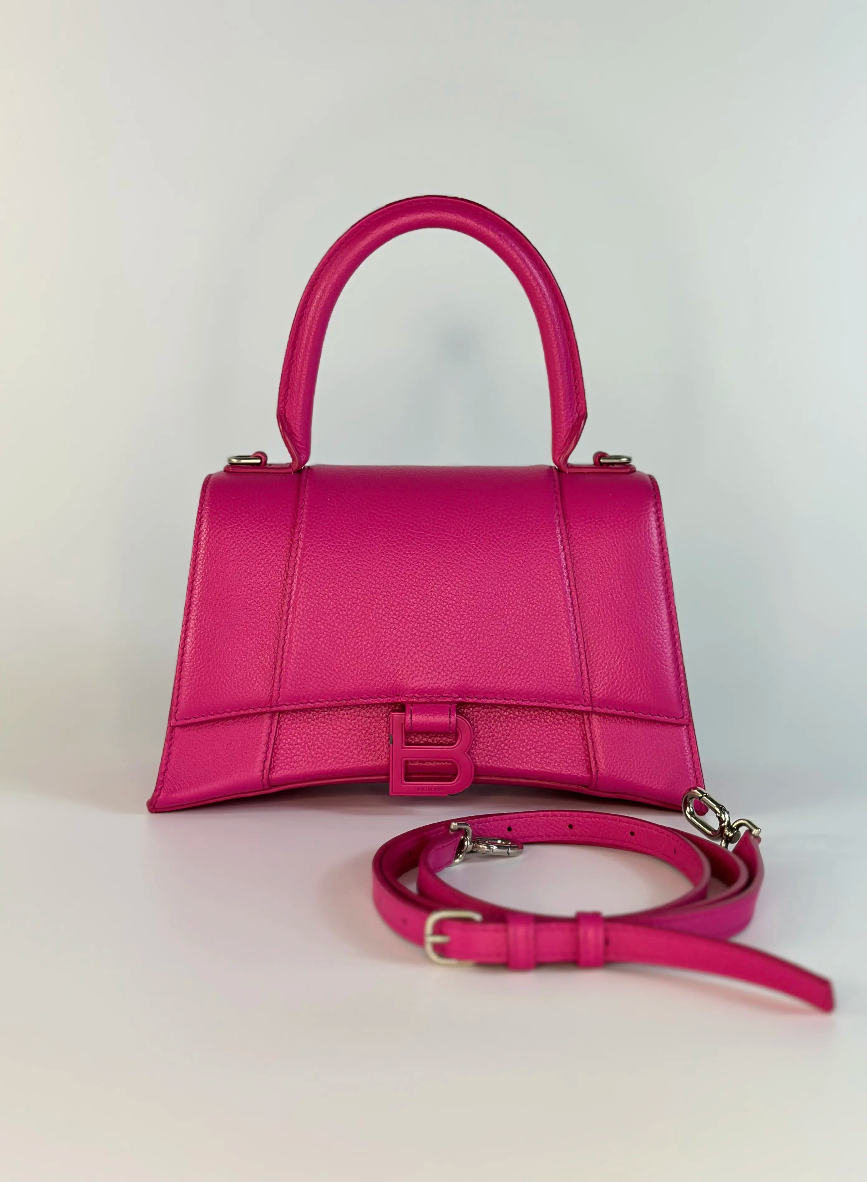 Mini pink balenciaga bag sale