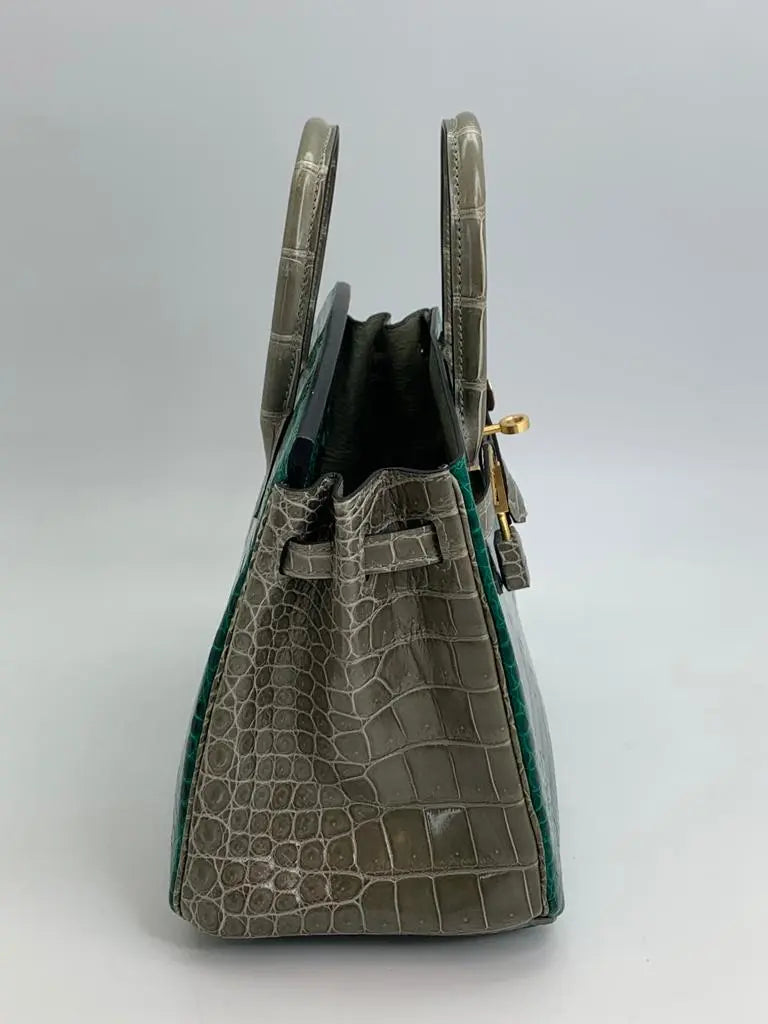 Hermes Kelly 25 Crocodile Handbag